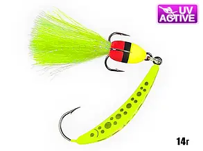 Блесна Лыжа 14г (Yellow)