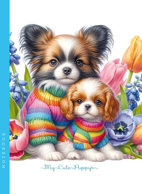 Блокнот, 60г, Інтегральний, 143х200 мм, 64 аркуші, клітинка, Мат.лам. диз.24365, фото 1