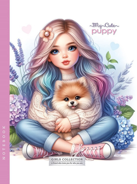 Блокнот, 60г, Інтегральний, 143х200 мм, 64 аркуші, клітинка, Мат.лам. диз.24369, фото 1