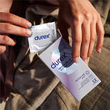Оригінал! Презервативи Durex Invisible Extra Lube ультратонкі з додатковою змазкою 12 шт. (5052197057089) - Вища Якість!, фото 6