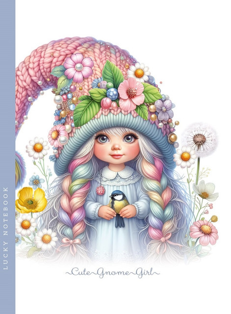 Блокнот, 80г, Інтегральний, 143х200 мм, 48 аркушів, чисті аркуші, Мат.лам. диз.24323, фото 1