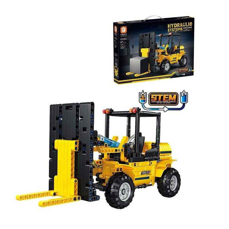 Конструктор “Навантажувач”, 579 деталей, гідравлічна система, в кор. /18/, фото 1