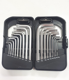 Набір шестигранників і зірочок 18 пр. Alloid НШТ-1818 — оригінал