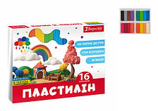 Пластилін 1Вересня, 16 кол., 320г "Classic"