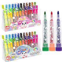 Фломастер 36 кольорів 1103-36 "Water color pen" у сумочці