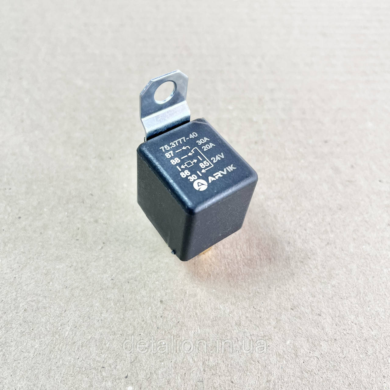 Реле универсальное 5-ти конт.24В 30А с кроншт.(231.3787-01) (981.3777) 981.3777-01, фото 1