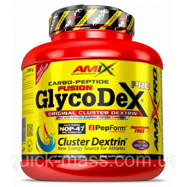 Комплекс повільних вуглеводів Amix GlycoDex Pro - 1500 г