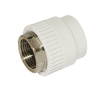 Муфта під ключ 40х1 1/4" РВ поліпропіленова (біла) Туреччина, фото 1