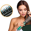 Фен щітка для волосся 2в1 VGR V-498, стайлер браш AuraHome, фото 9