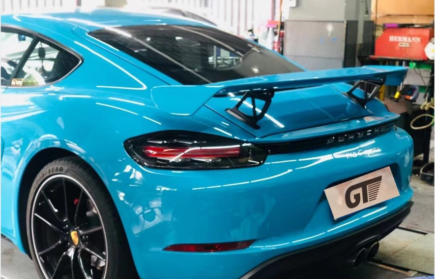 Спойлер GT4 для Porsche 718 2016- рр, фото 1