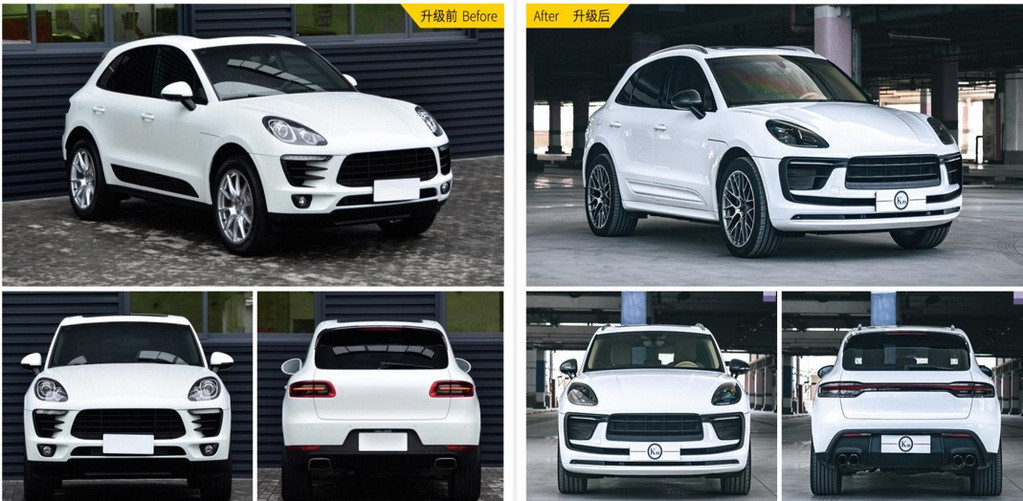 Комплект рестайлінгу 2014–2018 на 2021-2025 для Porsche Macan рр, фото 1