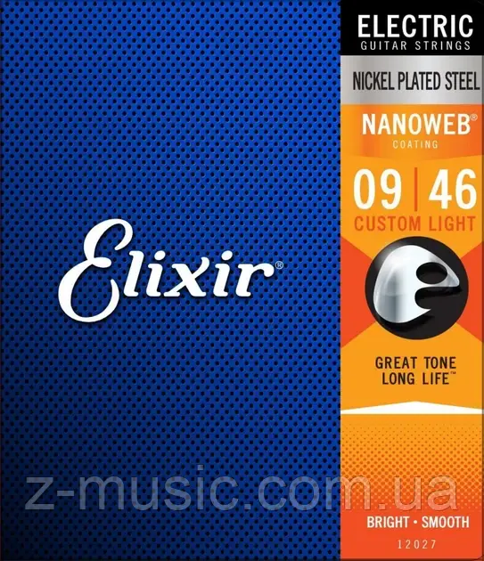 Струни для електрогітари Elixir EL NW CL (9-46)