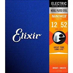 Струни для електрогітари Elixir EL NW H (12-52)