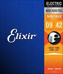 Струни для електрогітари Elixir EL NW SL (09-42)