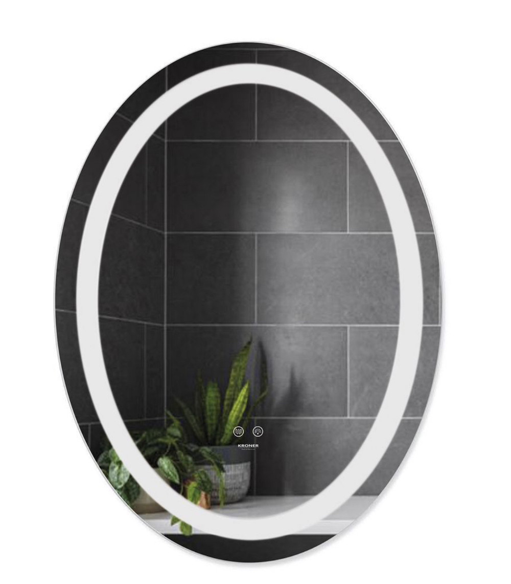 Дзеркало Kroner KRP Spiegel VO1 - 5070 з LED-підсвічуванням та антизапотіванням, фото 1