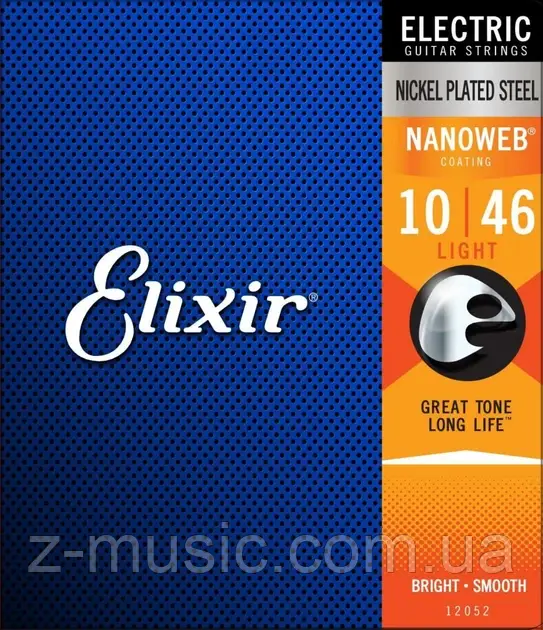Струни для електрогітари Elixir EL NW L (10-46)