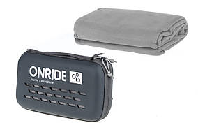 Рушник з мікрофібри ONRIDE Wipe 100*50 (сірий, у кейсі)