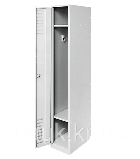 Шафа для одягу металева "Рістел 1", металева шафа в гардеробну