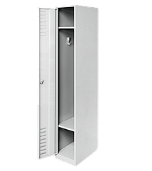 Металева шафа для одягу "Рістел 1", металева шафа для одягу