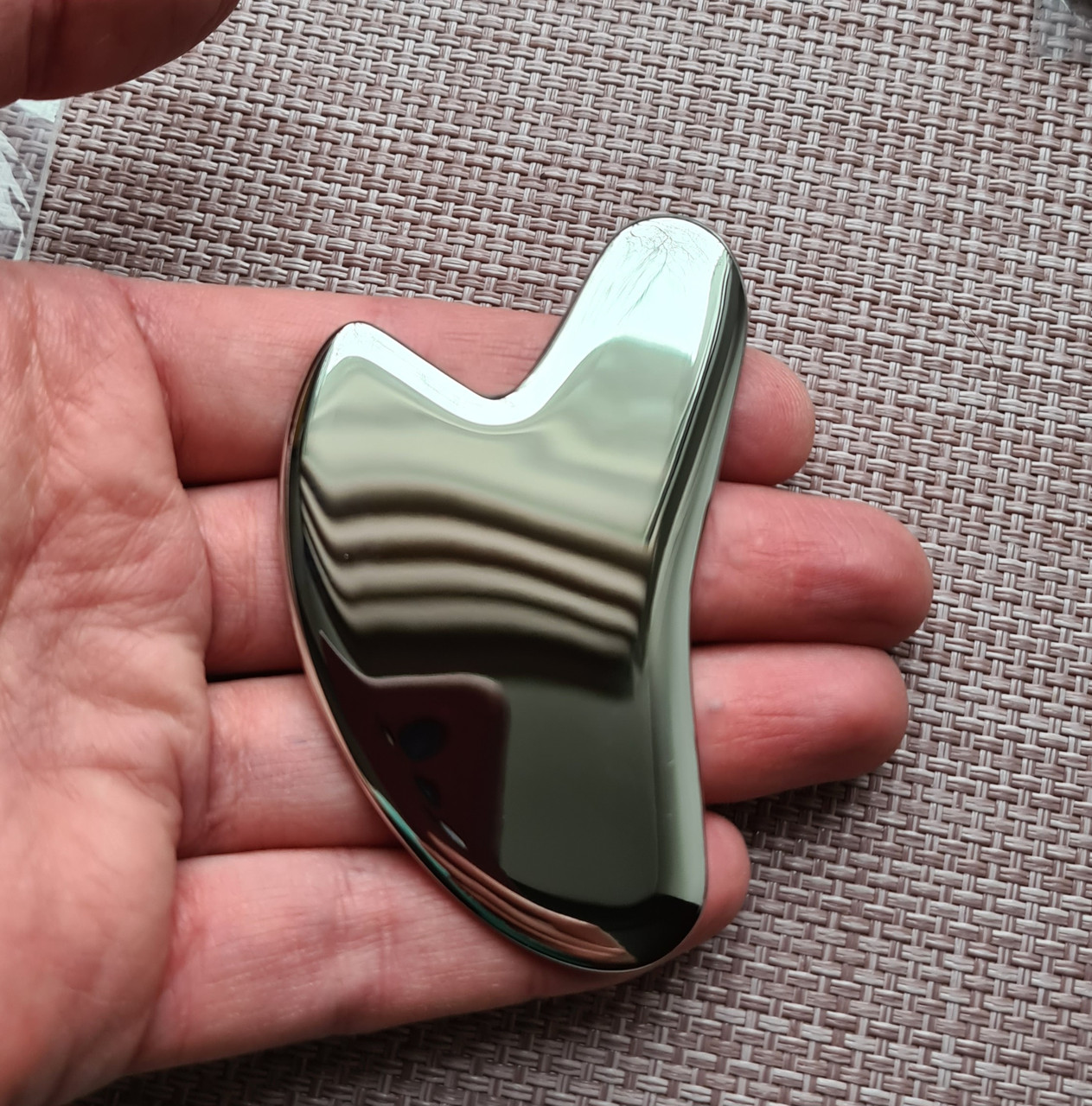 Скребок Металевий гуаша серце, фото 1