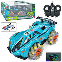 Машинка на радіокеруванні Dasher RC Super Sports з музикою та підсвіткою, 4х4, 22 см, роликові колеса, акум