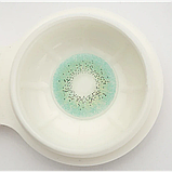 Сині Лінзи з діоптріями - Айс Ендж| Контактні лінзи для поганого зору |  Натуральні-Природні | Оптичні лінзи, фото 2