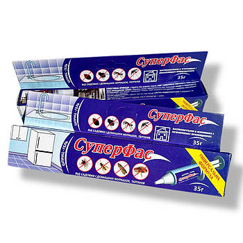 Шприц-гель Супер Фас від тарганів і мурах 35 г Україна