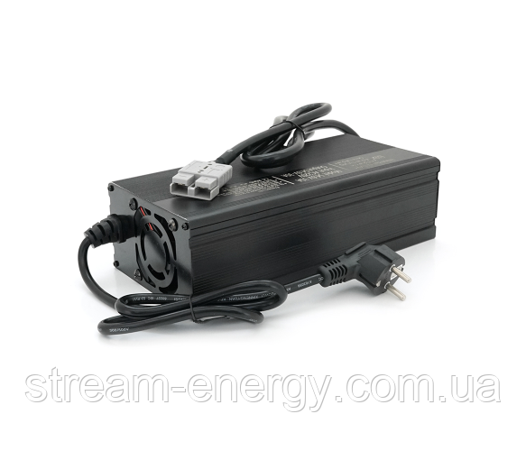 Зарядний пристрій для акумуляторів Li-ion 48V(54.6V),13S,25-30A, фото 1