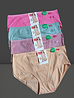 Труси плавки жіночі бавовна стрейч №3715 р.50 52 54 .Від 6шт по 48грн., фото 3