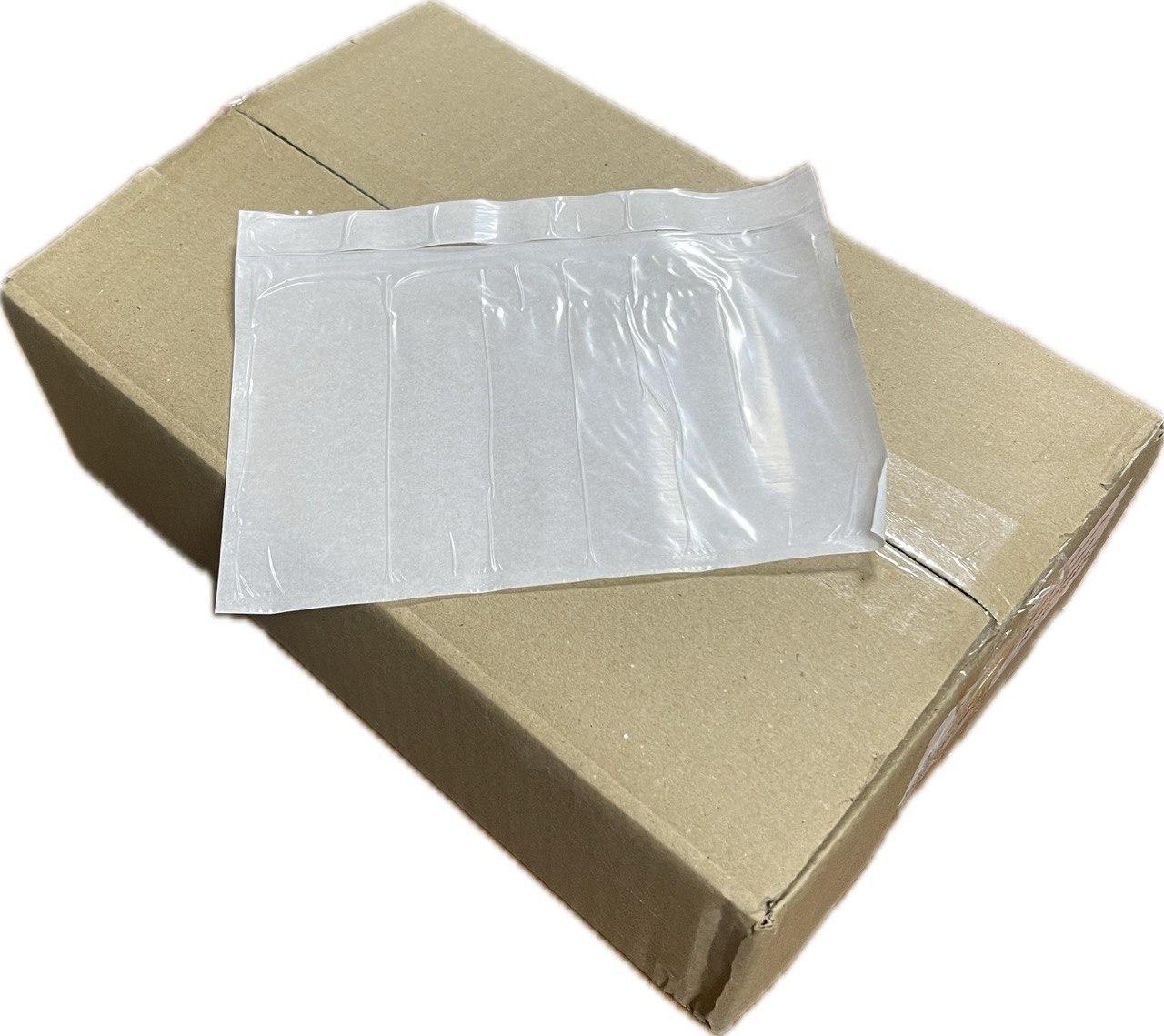 Самоклеючі кишені Docu Fix формат C6 для документів, 100 шт