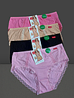 Труси плавки жіночі бавовна стрейч №3746 р.50 52 54 .Від 6шт по 48грн., фото 2