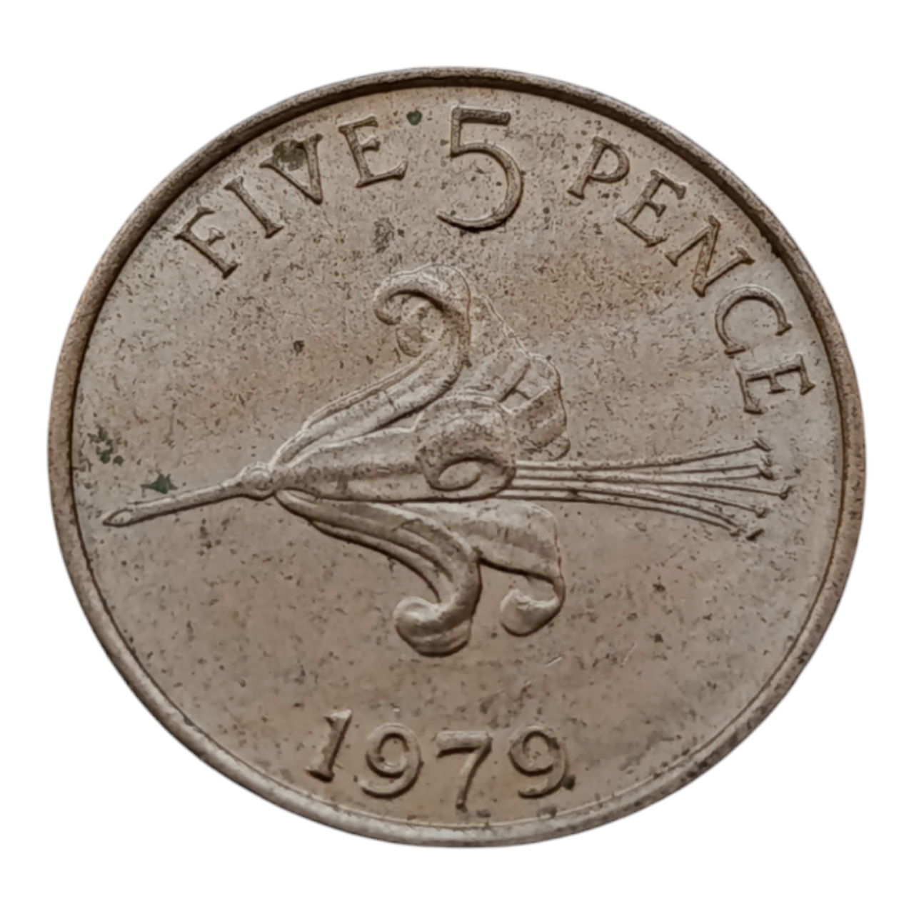 Гернсі 5 пенсів, 1979