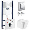 Комплект унітаз з кришкою Koller Pool Ttrend Rimless Tornado 3.0 + інсталяція Grohe Rapid SL 4в1 (3884000G/38732000/T, фото 11