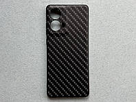 Motorola Moto G85 чохол (бампер, накладка, кейс) чорний з принтом "сітка", матовий, м'який TPU пластик