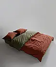 Комплект постільної білизни Limasso Stonewashed Essualte 200 х 220 см Capulet Olive-Autumn