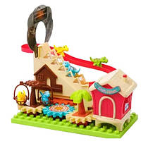 Трек «Динозаври», підсвічування, мелодія, автоматичний підіймач, у коробці (88506)