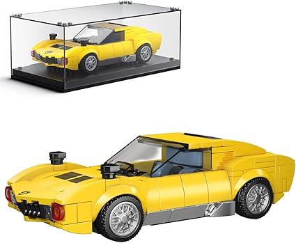 Конструктор Mould King 27039 Speed Champions, колекційний гоночний автомобіль з вітриною (321деталь) 8+