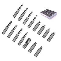 Набір екстракторів і свердел 22-в-1 для пошкоджених болтів і гвинтів, Cr-Mo сталь, у кейсі