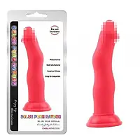 Червоний фалоімітатор нео на присосці Jolly.D, Червоний