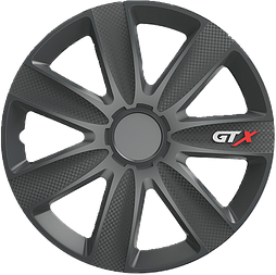 Ковпаки на колеса R14 Versaco GTX Carbon Graphite графітового кольору