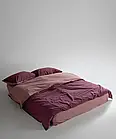 Комплект постільної білизни Limasso Stonewashed Essualte 200 х 220 см Old Rose-Rasberry