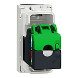 Розетка комп'ютерна RJ45 одинарна категорія 6 STP 1 модуль білий Unica New NU341618, фото 4