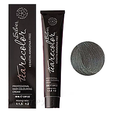 Крем-фарба для волосся безаміачна Tiare Color Silver 6.12 темний блондин попелясто-фіолетовий 100 мл