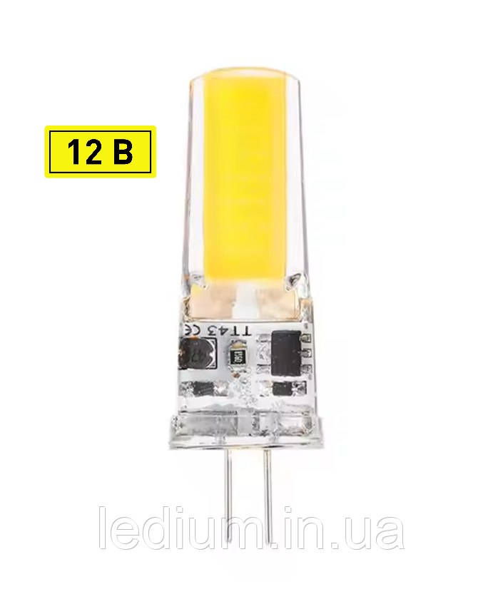 Лампа світлодіодна 5 Ват G4 12В Capsule LEDium