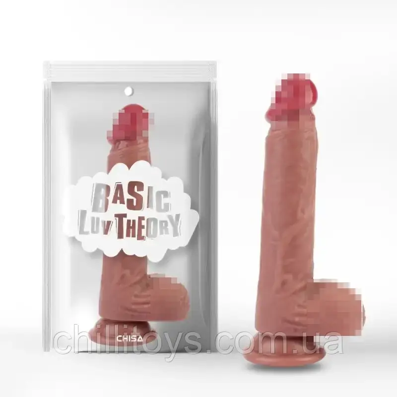 Фаллоимитатор на присоске Realistic Dick 8.5, Телесный