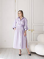 Плаття бавовняне Лейла бузкова