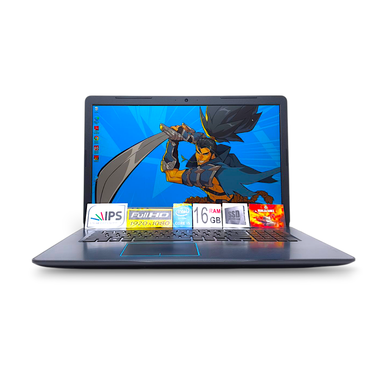 Ноутбук Dell G3 3779 17.3 FHD IPS Core i5-8300H Ram 16Gb SSD256GB + 1TB HDD Nvidia GTX 1050 4GB