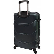 Валіза Комплект 2 шт середній і великий Bonro 2019 смарагдовий ABS-пластик з висувною ручкою та кодовим замком, фото 5