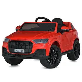 Дитячий електромобіль М 5796 EBLR-3 на акумуляторі Audi Q7 з пультом радіокерування для дітей 1,5-8 років Червоний