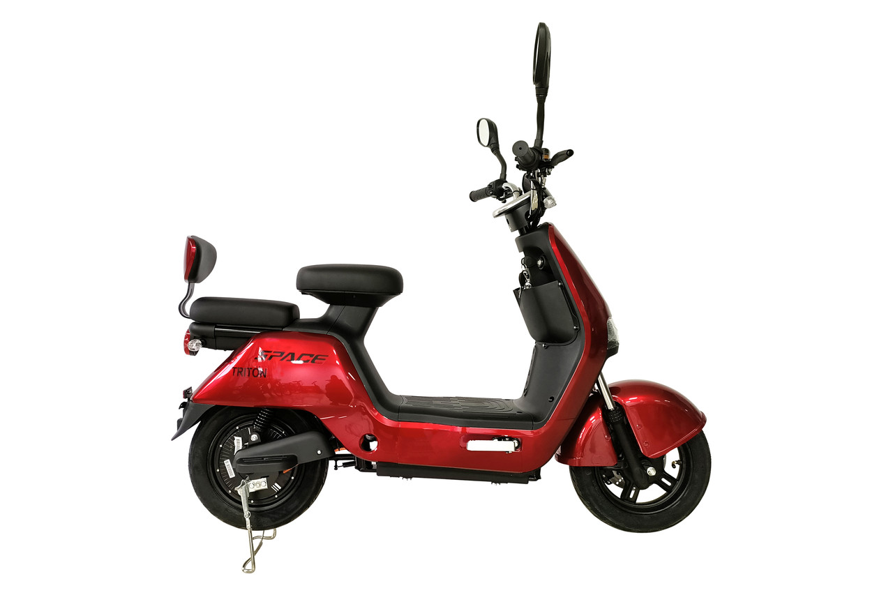 Електроскутер SPACE TRITON 10" 60B 500Вт 20А*г диск/барабан червоний
